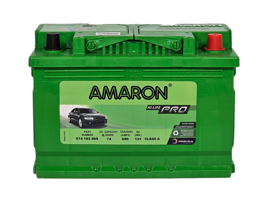 AMARON Battery DIN74 PRO (DIN65LH)