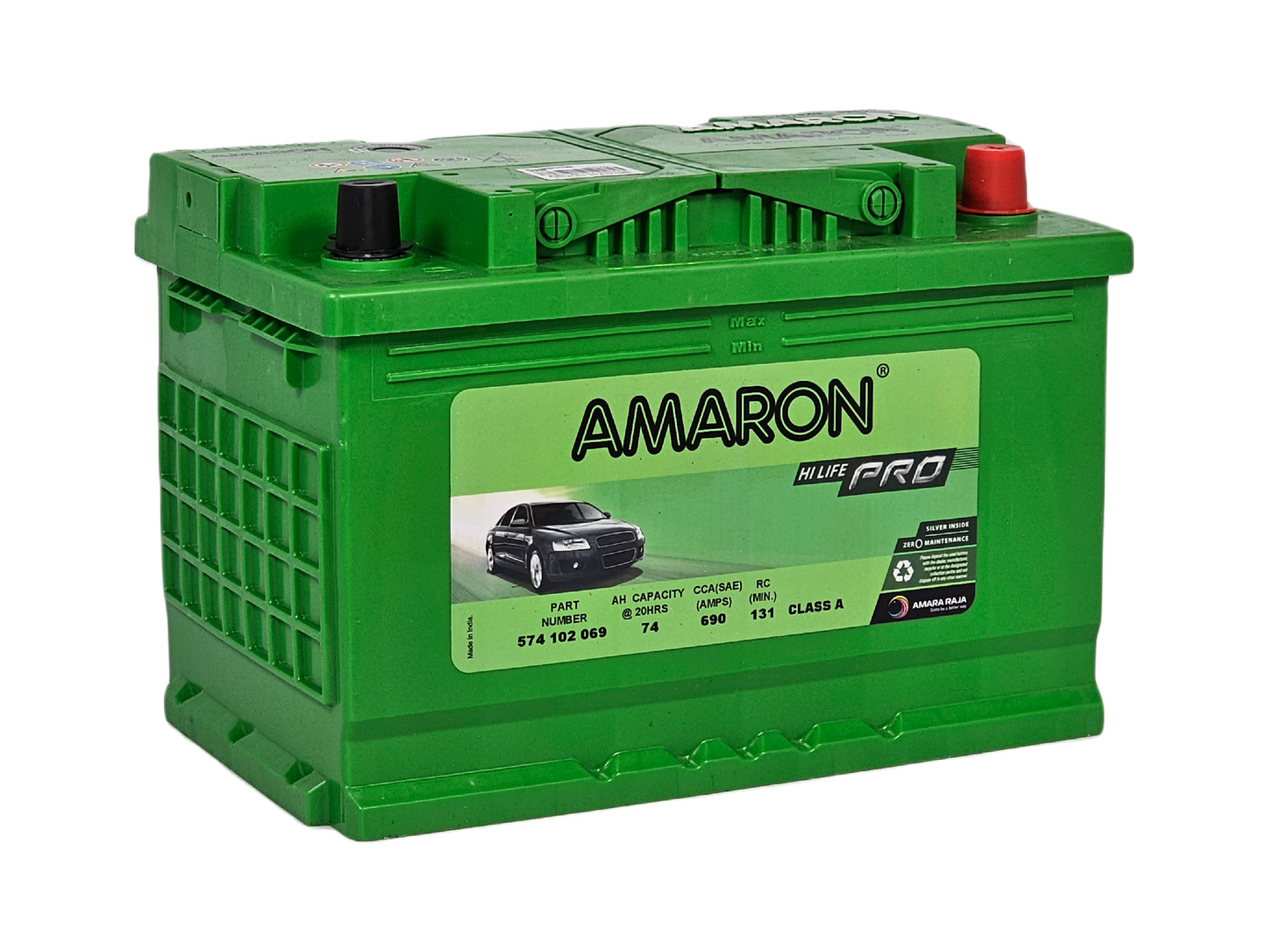 AMARON Battery DIN74 PRO (DIN65LH)