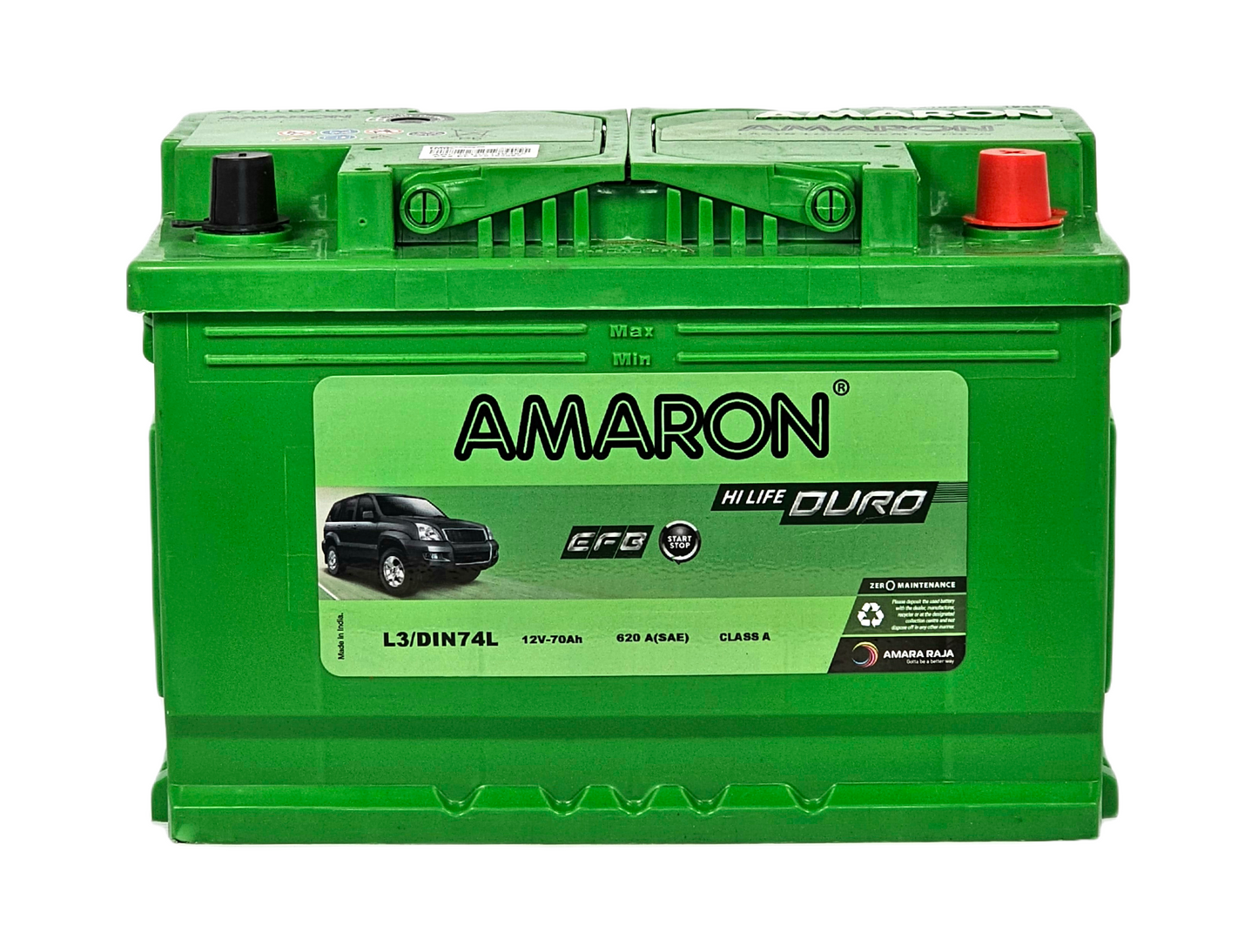 AMARON Battery L3/DIN74 EFB Stop Start (DIN65LH EFB)