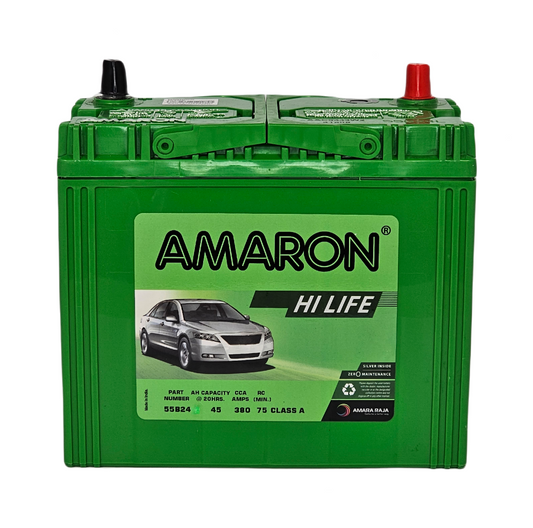 AMARON Battery 55B24R HI LIFE (NS60)