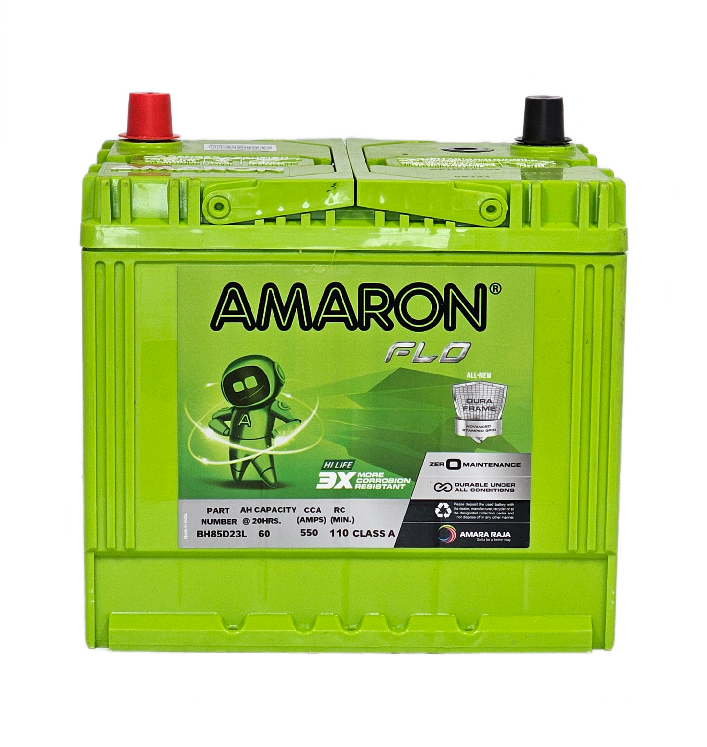 AMARON Battery 85D23L FLO (55D23L)