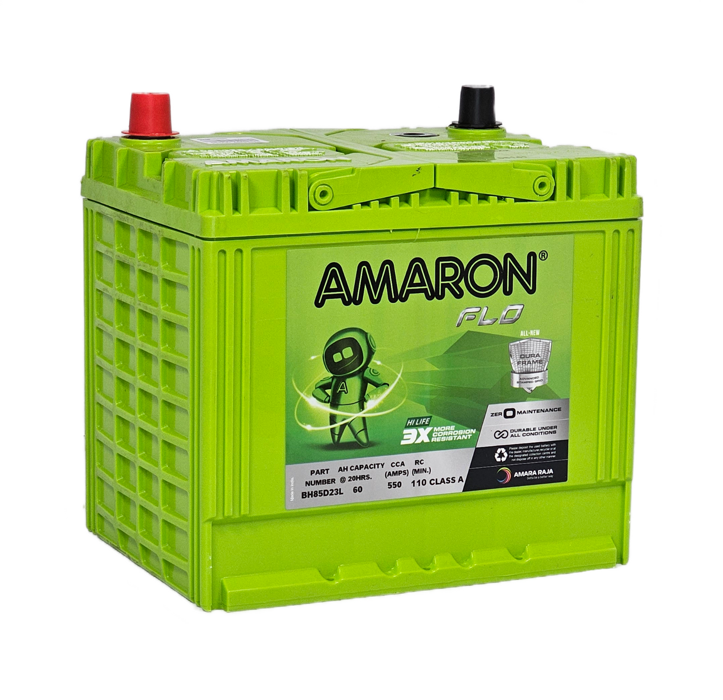 AMARON Battery 85D23L FLO (55D23L)